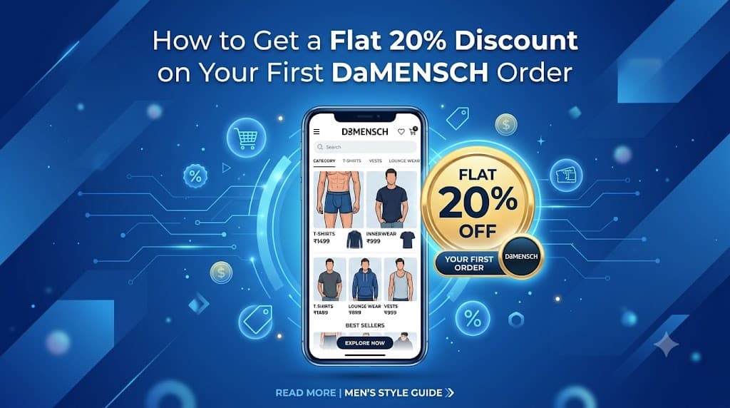 How to Get a Flat 20% Discount on Your First DaMENSCH Order
