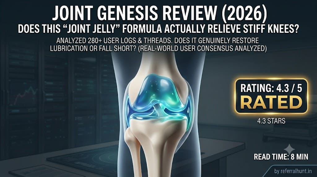 Joint Genesis Review (2026): Does This "Joint Jelly" Formula Actually Relieve Stiff Knees?